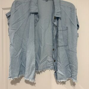 Kathy Ireland Short-Sleeve Button-Down